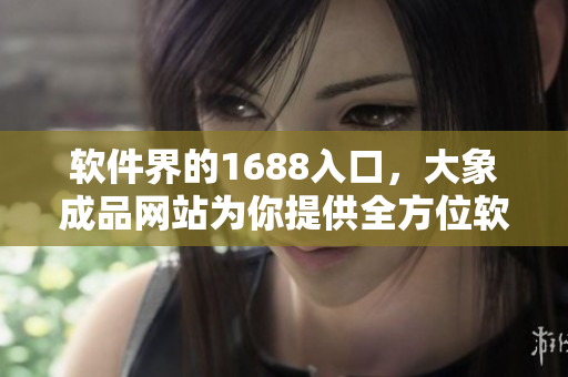 軟件界的1688入口，大象成品網(wǎng)站為你提供全方位軟件服務(wù)
