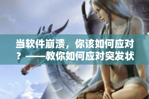 當(dāng)軟件崩潰，你該如何應(yīng)對？——教你如何應(yīng)對突發(fā)狀況