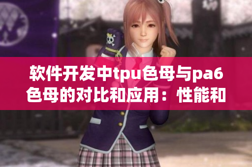 軟件開發(fā)中tpu色母與pa6色母的對比和應(yīng)用：性能和質(zhì)量對比