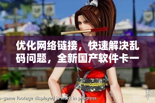 優(yōu)化網(wǎng)絡(luò)鏈接，快速解決亂碼問題，全新國產(chǎn)軟件卡一卡二上線