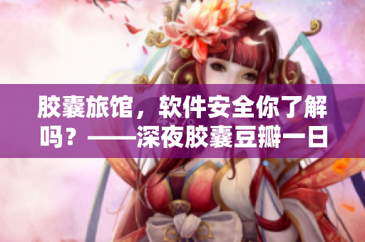 膠囊旅館，軟件安全你了解嗎？——深夜膠囊豆瓣一日游