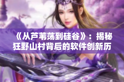 《從蘆葦蕩到硅谷》：揭秘狂野山村背后的軟件創(chuàng)新歷程
