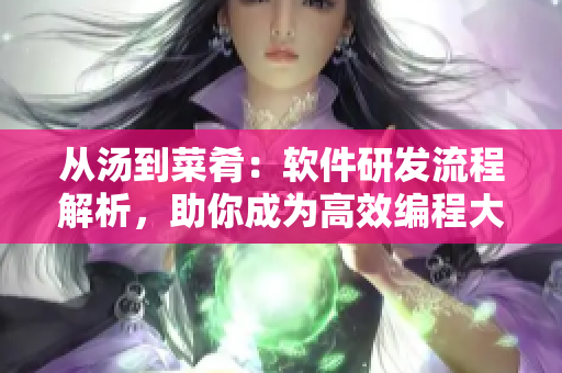 從湯到菜肴：軟件研發(fā)流程解析，助你成為高效編程大廚