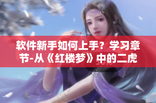 軟件新手如何上手？學(xué)習(xí)章節(jié)-從《紅樓夢(mèng)》中的二虎進(jìn)入溫如玉開始