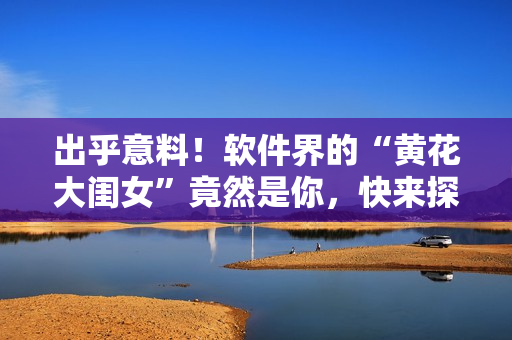出乎意料！軟件界的“黃花大閨女”竟然是你，快來探索她的成長之路！