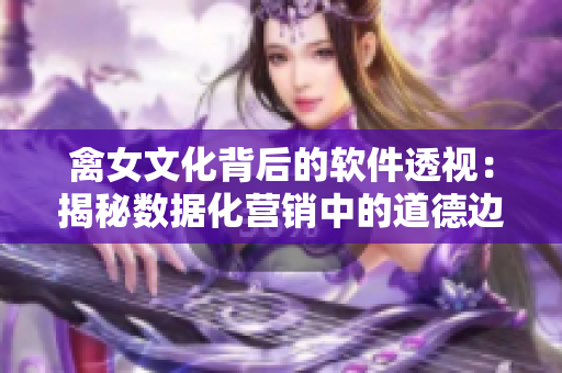 禽女文化背后的軟件透視：揭秘數(shù)據(jù)化營銷中的道德邊界