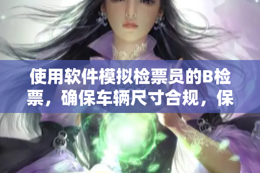 使用軟件模擬檢票員的B檢票，確保車輛尺寸合規(guī)，保障乘客安全上車