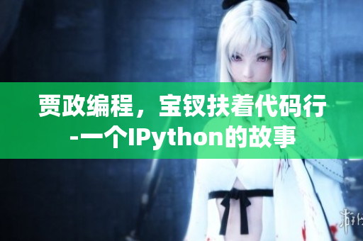賈政編程，寶釵扶著代碼行-一個IPython的故事
