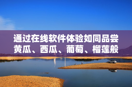 通過在線軟件體驗(yàn)如同品嘗黃瓜、西瓜、葡萄、榴蓮般的刺激