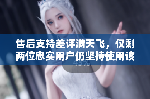 售后支持差評(píng)滿天飛，僅剩兩位忠實(shí)用戶仍堅(jiān)持使用該軟件！