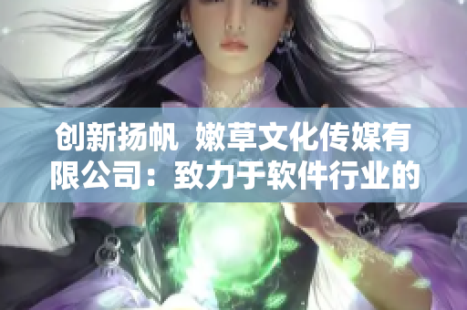 創(chuàng)新?lián)P帆  嫩草文化傳媒有限公司：致力于軟件行業(yè)的探索與創(chuàng)新