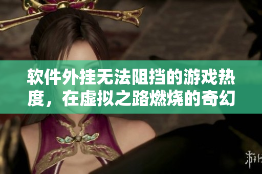 軟件外掛無法阻擋的游戲熱度，在虛擬之路燃燒的奇幻旅程