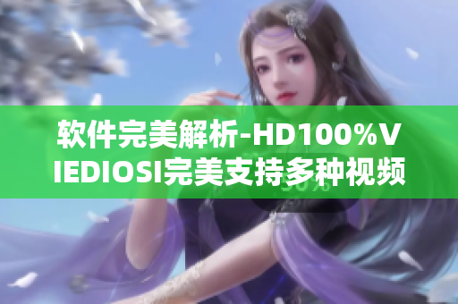 軟件完美解析-HD100%VIEDIOSI完美支持多種視頻格式