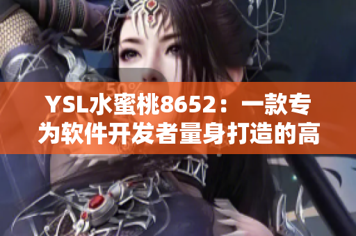 YSL水蜜桃8652：一款專為軟件開發(fā)者量身打造的高性能筆記本電腦