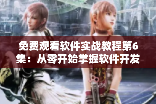 免費觀看軟件實戰(zhàn)教程第6集：從零開始掌握軟件開發(fā)技巧