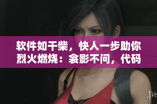 軟件如干柴，快人一步助你烈火燃燒：衾影不問，代碼有夢想