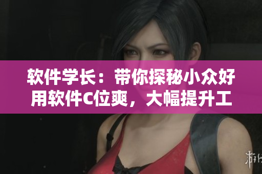 軟件學長：帶你探秘小眾好用軟件C位爽，大幅提升工作效率！