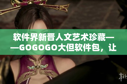 軟件界新晉人文藝術(shù)珍藏——GOGOGO大但軟件包，讓你的技術(shù)更具藝術(shù)性
