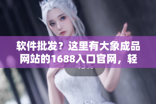軟件批發(fā)？這里有大象成品網(wǎng)站的1688入口官網(wǎng)，輕松選購各類軟件！