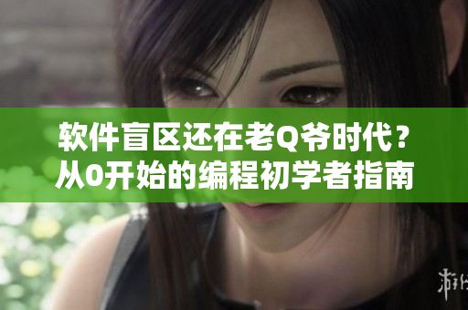 軟件盲區(qū)還在老Q爺時(shí)代？從0開始的編程初學(xué)者指南