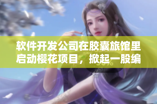 軟件開發(fā)公司在膠囊旅館里啟動櫻花項目，掀起一股編程熱潮