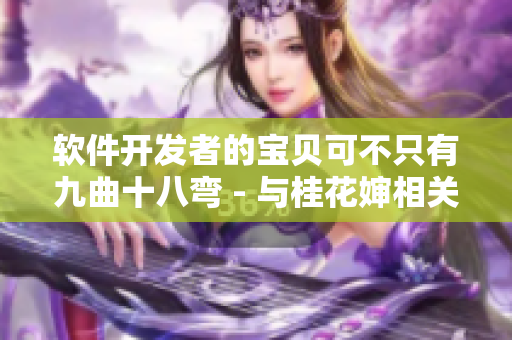 軟件開(kāi)發(fā)者的寶貝可不只有九曲十八彎 - 與桂花嬸相關(guān)的軟件開(kāi)發(fā)故事