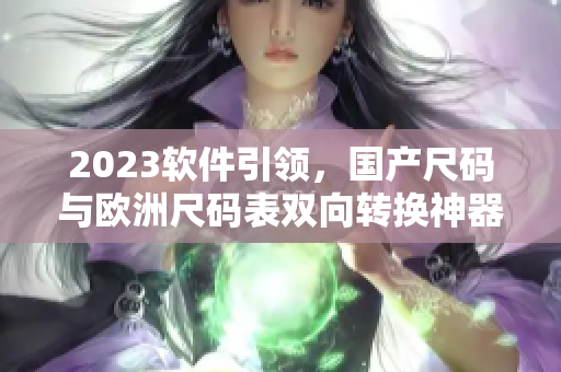 2023軟件引領，國產(chǎn)尺碼與歐洲尺碼表雙向轉(zhuǎn)換神器誕生